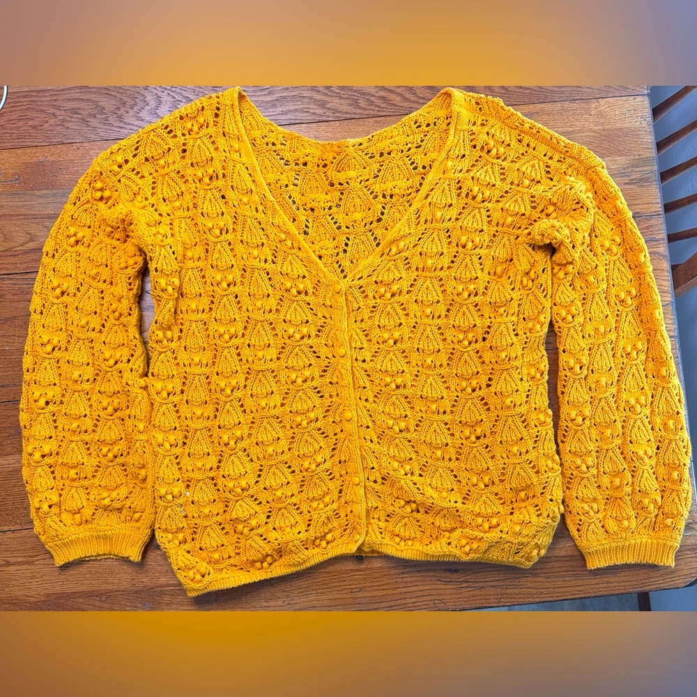 Sezane Annette Sweater Gold
